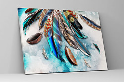 Obraz štýl boho pierka 1846